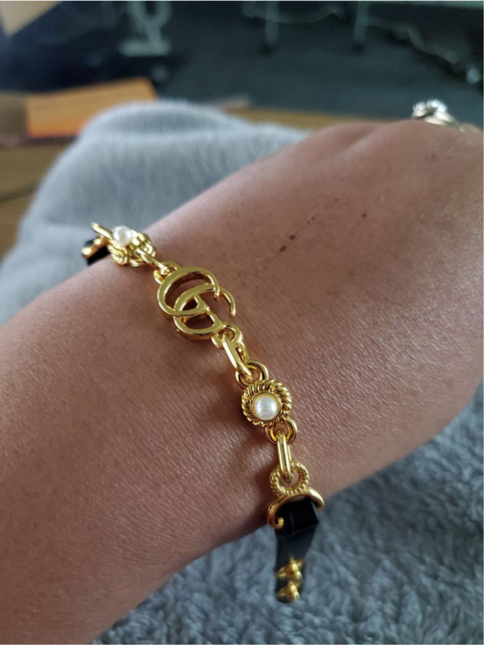 Black Gold Bracelet
